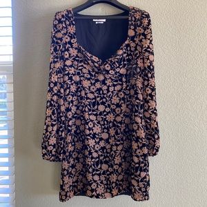 Saylor Free People Long Sleeve Mini Dress Size L